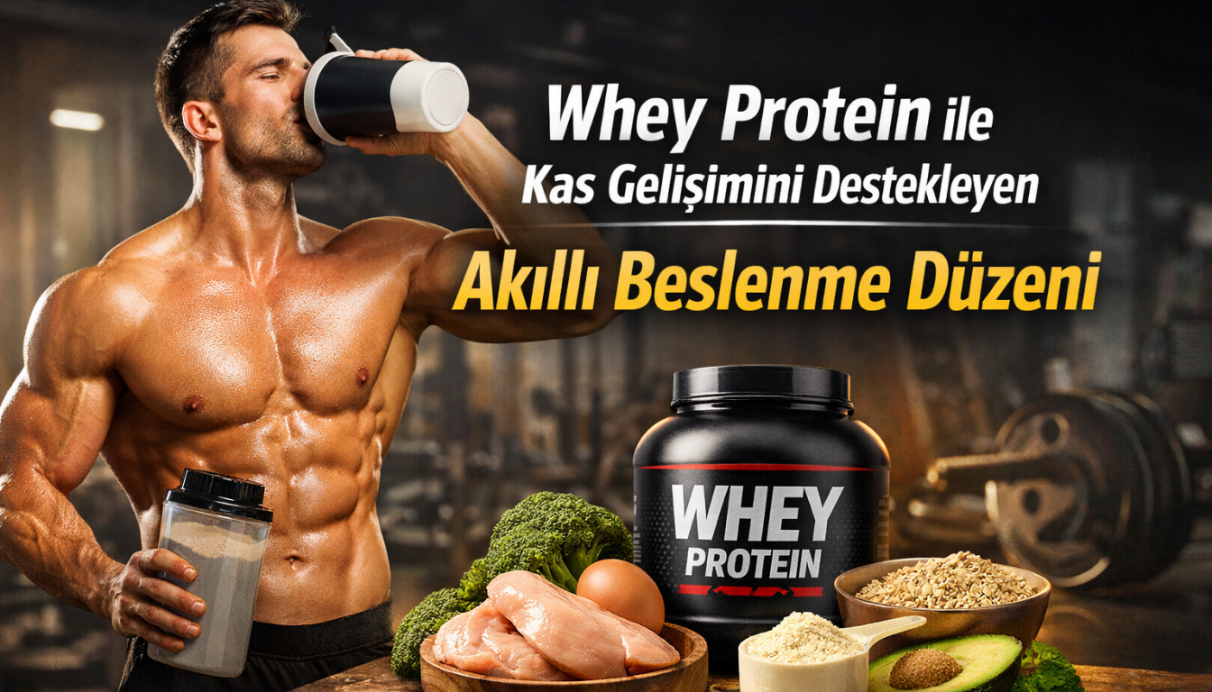 Whey Protein ile Kas Gelişimini Destekleyen Akıllı Beslenme Düzeni
