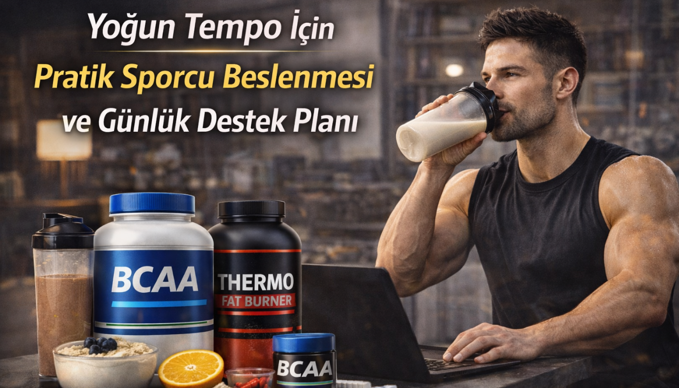 Yoğun Tempo İçin Pratik Sporcu Beslenmesi ve Günlük Destek Planı
