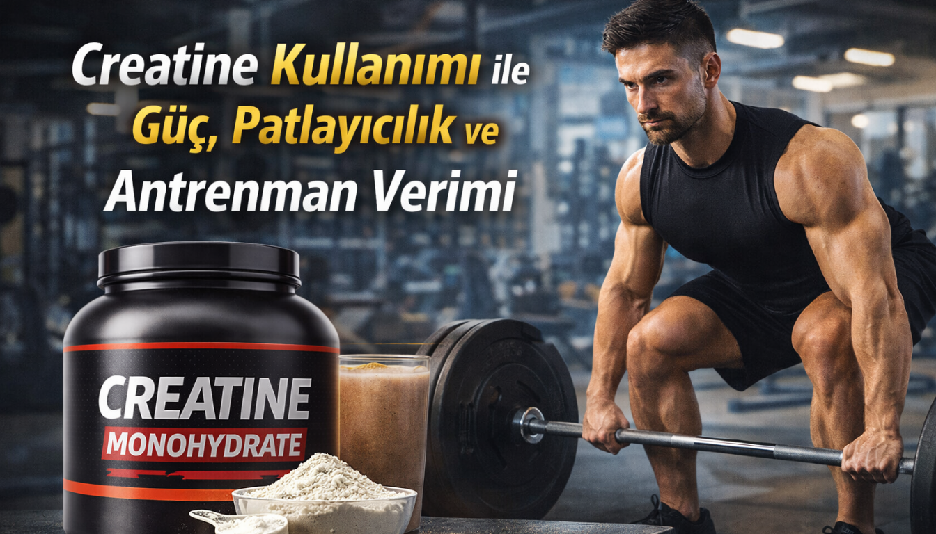 Creatine Kullanımı ile Güç, Patlayıcılık ve Antrenman Verimi