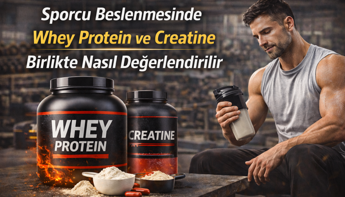 Sporcu Beslenmesinde Whey Protein ve Creatine Birlikte Nasıl Değerlendirilir