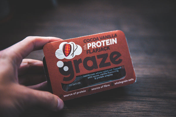 Coca Vanilla Protein Flapjack Graze box