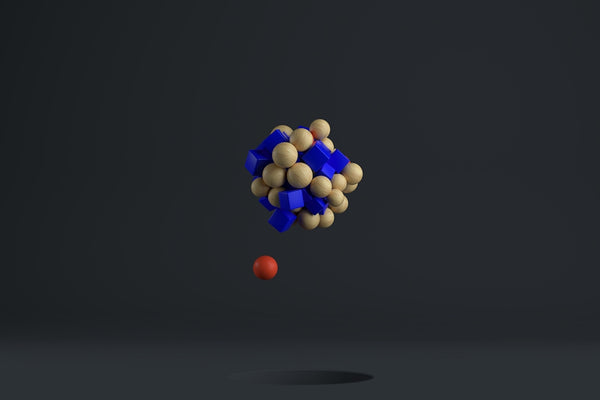 a group of colorful balls