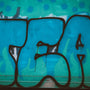 a close up of a painted wall