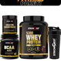 Fitness Paketi, Whey Protein, Creatin, Bcaa Ve Shaker Dörtlü Kombinasyon