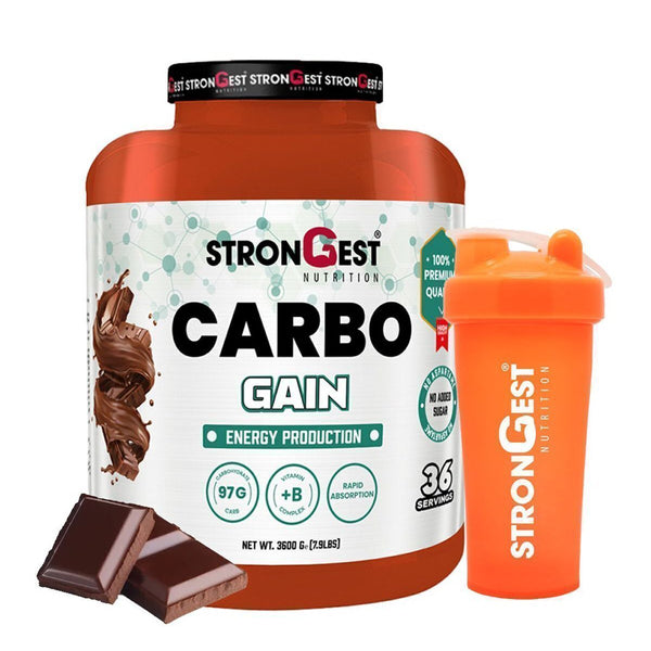 Carbo Gainer 3600 gr Kilo Almaya Yardımcı Yüksek Karbonhidrat Değerli Çikolata Aromalı