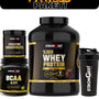 XXL Fitness Paketi, Whey Protein, Creatin, Bcaa Ve Shaker Dörtlü Kombinasyon
