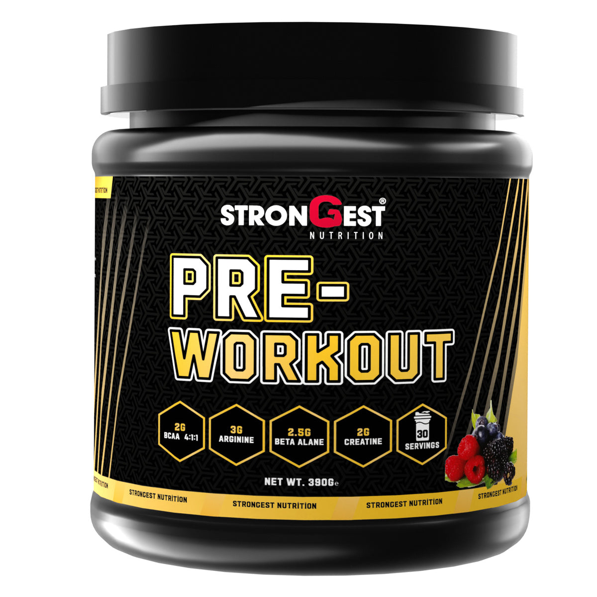 Fitness Paketi, Çilek Aromalı Whey Protein, Creatin, Preworkout Ve Shaker Dörtlü Kombinasyon