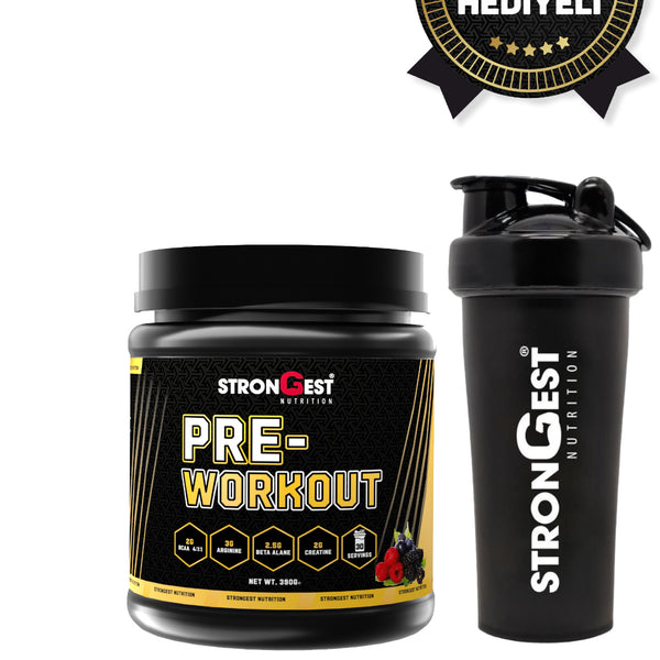 Pre-Workout 390 Gr 30 Servis Kırmızı Orman Meyve Aromalı