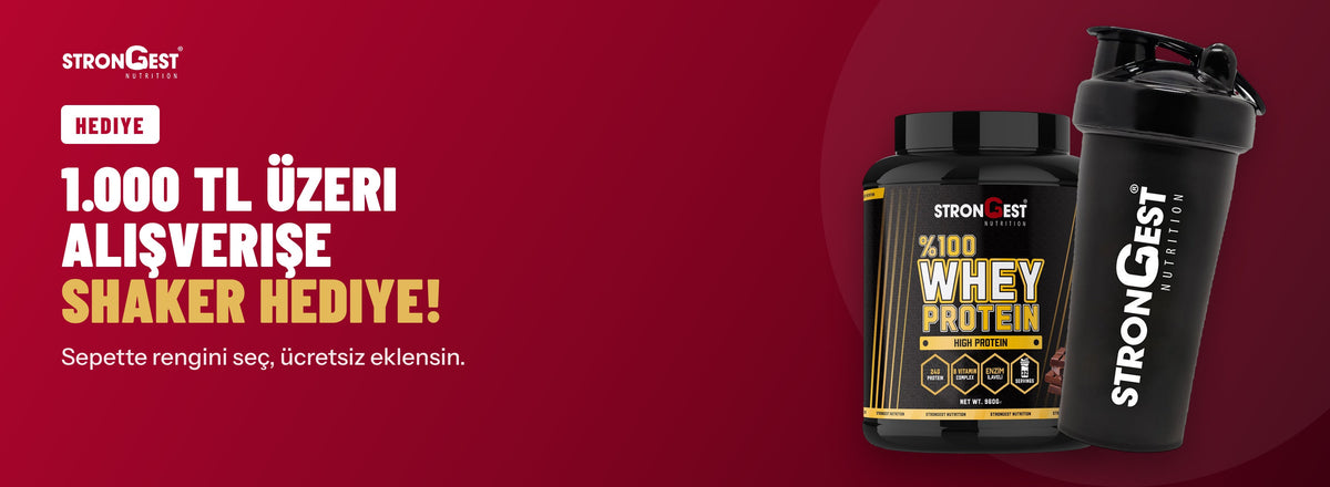 1000 TL üzeri shaker hediye